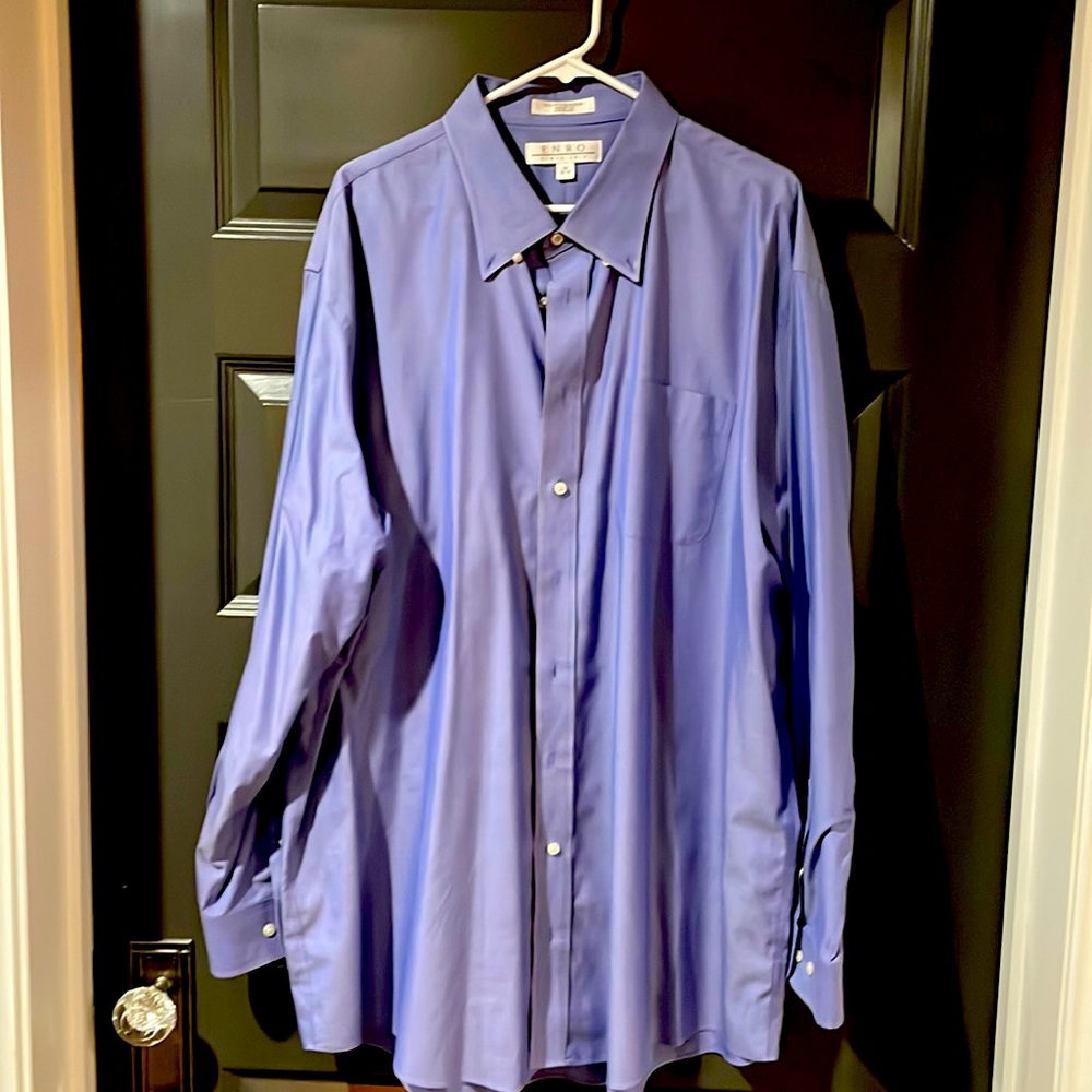 Blue dress shirt
